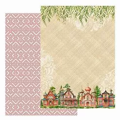 Набор бумаги А4 "Русские традиции", 7 листов (Scrapmama)