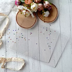 Набор прозрачных пластин А5 для вырубных машинок "Стандарт" (Россия)