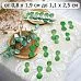 Нож "Эвкалипт 2. Листья", 1,1х2,5 см (ScrapMania)