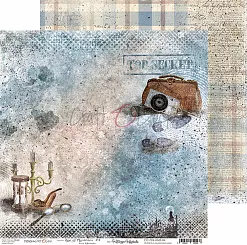 Бумага 30х30 см "Age of mysteries 04" (CraftO'clock)