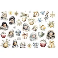 Набор высечек "Зима-время чудес. Дети", 30 шт (ScrapbookDesigns) Набор высечек "Зима-время чудес. Дети", 30 шт (ScrapbookDesigns)