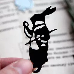Нож "Алиса в Стране чудес", 6х4 см (Scrapfriend)