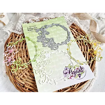 Нож "Рамка. Цветочный рассвет", 10,5х9,8 см (AgiArt)