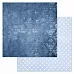 Бумага "Фономикс. Голубой. Дамаск" (ScrapMania)