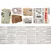 Лист с картинками 10х30 см "Фономикс. Газеты" (ScrapMania)