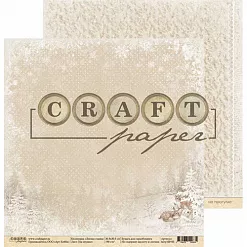 Набор бумаги 30х30 см "Лесная сказка", 14 листов (CraftPaper)