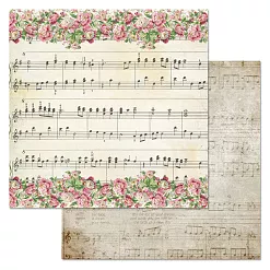 Бумага "Фономикс. Ноты. Соната №8" (ScrapMania) Бумага "Фономикс. Ноты. Соната №8" (ScrapMania)