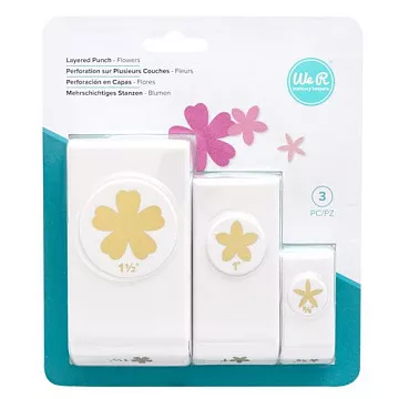 Набор дыроколов We R "Flowers. Цветы" (We R)