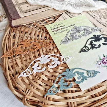 Нож "Дворцовый вензель", 9,5х3,1 см (AgiArt)