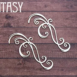 Чипборд "Завитки дуо 2331" (Fantasy)