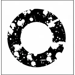 Штамп "Гранжевый фон 5", 4х4 см (Арт-кладовая)