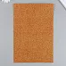 Отрез фетра А4 с глиттером "Оранжевый", толщина 2 мм