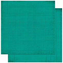 Бумага "Doubledot Journal. Turquoise" (BoBunny)