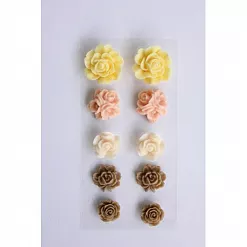 Набор украшений "Розы, шебби" (ScrapBerry's) Набор украшений "Розы, шебби" (ScrapBerry's)