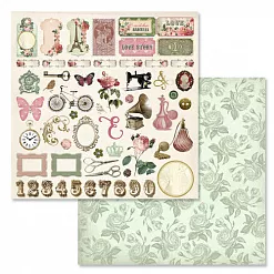 Бумага "Сад герцогини. Картинки" (ScrapMania)