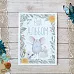 Тканевая карточка "Варенье из одуванчиков. Мой альбом. Голубой" (ScrapMania)