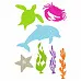 Набор ножей для вырубки "Sealife. Морские обитатели" (Little B)