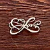 Украшение из чипборда "Love 3" (AL)