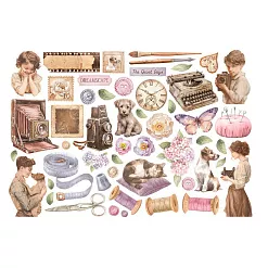 Набор вырубок "Quiet Days", 48 шт (Stamperia)