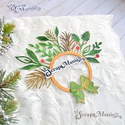 Нож "Ботанические рамки. Травинки", 8х10,2 см (ScrapMania)