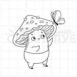 Штамп "Какая прелесть!", 6,2х6,9 см (Скрапклуб) Штамп "Какая прелесть!", 6,2х6,9 см (Скрапклуб)