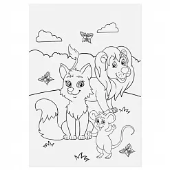 Наклейки 11х16 см "Животные" (АртУзор) Наклейки 11х16 см "Животные" (АртУзор)