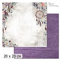 20х20 Бумага "Танцы ветра. Дизайн 1" (ScrapMania)