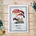 Тканевая карточка "Ворожея. Грибы" (ScrapMania)
