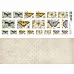 Лист с картинками 10х30 см "Марки 2" (ScrapMania) Лист с картинками 10х30 см "Марки 2" (ScrapMania)