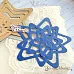 Нож "Звезды со строчкой. Слитная форма", 12х12 см (ScrapMania)