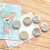 Набор фишек "Новогодняя Ванилька. Тепло" (ScrapMania)