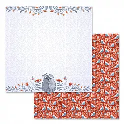 Набор бумаги 30,5х30,5 см "Скандинавские сказки", 9 листов (ScrapMania)
