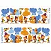 Лист с картинками 10х30 см "Тридцать восемь попугаев" (ScrapMania)