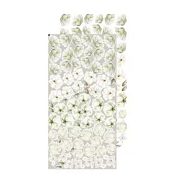 Набор бумаги 30х15 см "Greenery invitation. Flowers. Для вырезания", 12 листов (CraftO'clock)