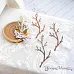 Нож "Ветка дерева", 3,6х8,3 см (ScrapMania)