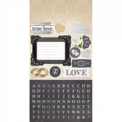 Набор наклеек "To have&To hold" (Paper House) Набор наклеек "To have&To hold" (Paper House)