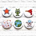 Набор фишек "Космические приключения. Земля" (ScrapMania)