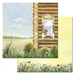 Бумага "Летняя деревня. Жаркий день" (ScrapMania) Бумага "Летняя деревня. Жаркий день" (ScrapMania)
