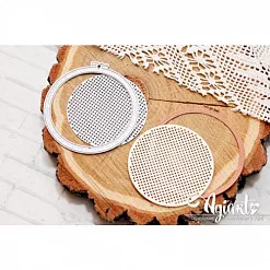 Набор ножей для вырубки "Пяльцы и канва" (AgiArt) Набор ножей для вырубки "Пяльцы и канва" (AgiArt)