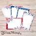 Набор карточек "Снеговички", 16 шт (ScrapMania)