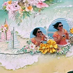 Набор бумаги 30х30 см "Paradise", 12 листов (Mintay) Набор бумаги 30х30 см "Paradise", 12 листов (Mintay)