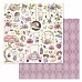 Набор бумаги 20х20 см "Непоседы", 12 листов (ScrapMania)