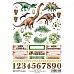 Скрап-карта А4 "Эра динозавров. Мои приключения" (ScrapMania)