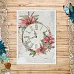 Тканевая карточка "Новогодние традиции. Часы" (ScrapMania)