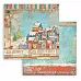 Набор бумаги 20х20 см "Christmas Patchwork" (Stamperia)