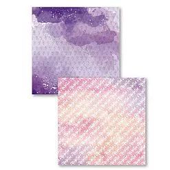 Набор бумаги 20х20 см "Космос внутри", 8 листов (Polkadot)