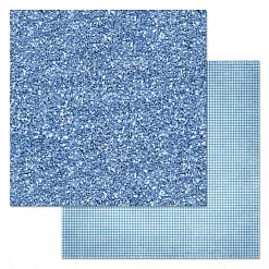 Набор бумаги 20х20 см "Фономикс. Голубой", 12 листов (ScrapMania) Набор бумаги 20х20 см "Фономикс. Голубой", 12 листов (ScrapMania)