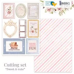 Бумага А5 "Sweet & cute. Рамки" (DreamLight Studio)