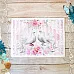 Тканевая карточка "Свадебный букет. Голубки" (ScrapMania)