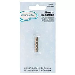 Набор магнитов "Круглые", диаметр 5 мм, толщина 2 мм, 10 шт (Mr.Painter) Набор магнитов "Круглые", диаметр 5 мм, толщина 2 мм, 10 шт (Mr.Painter)